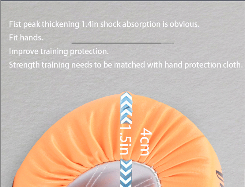 4cm Thickened Fist Peak - Knockout Impact Foam Padding
