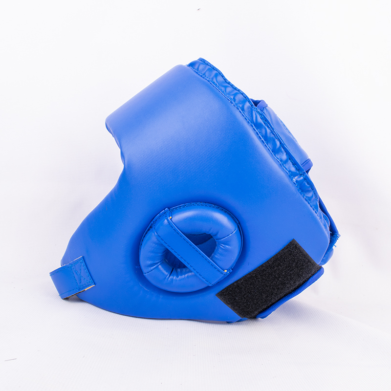 Pro Sanda Boxing Sparring Headgear Blue - Protective Martial Arts Helmet Wholesale