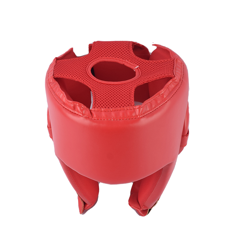 Pro Sanda Boxing Sparring Headgear Red - High Impact Headguard Manufacturer