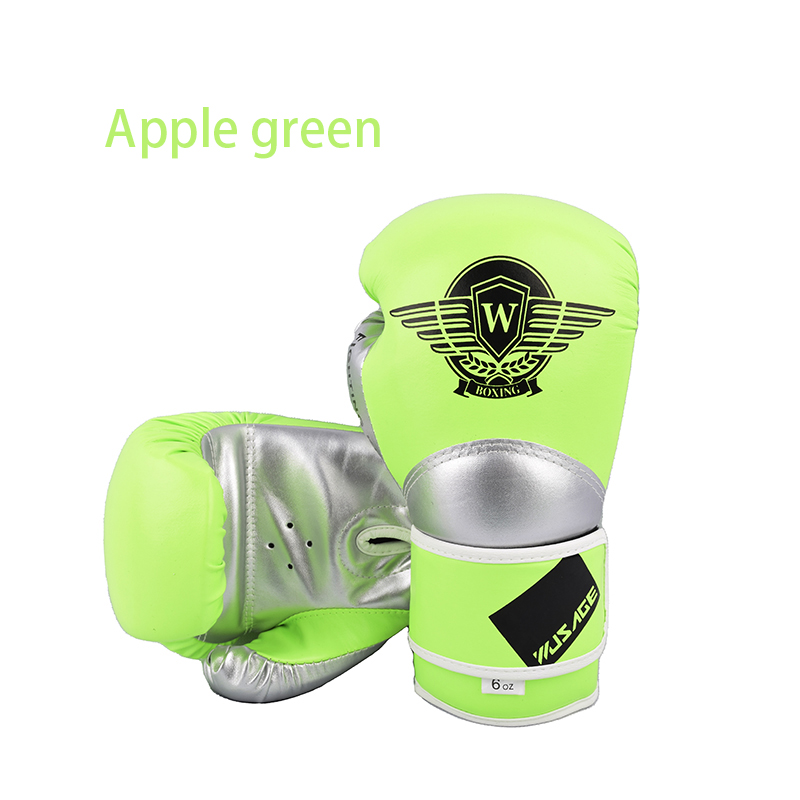 TFIGHT Neon Apple Green Youth Boxing Gloves - Custom Factory Export